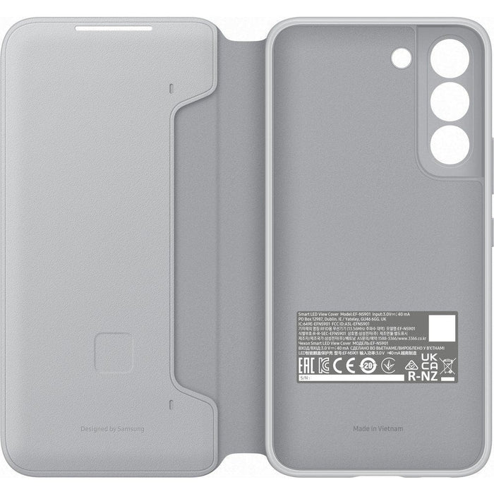 Калъф Samsung Smart LED View Cover за Galaxy S22 Light Gray