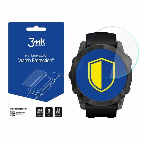 Скрийн протектор от закалено стъкло 3mk Watch Protection™ Lite за Garmin Fenix 7