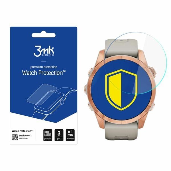Скрийн протектор от закалено стъкло 3mk Watch Protection™ Lite за Garmin Fenix 7s