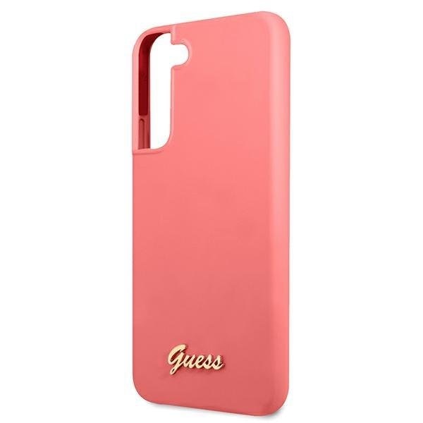 Гръб GUESS Silicone Script Metal Logo за Samsung