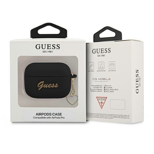 Калъф Guess GUAPLSCHSK Silicone Charm Heart Collection