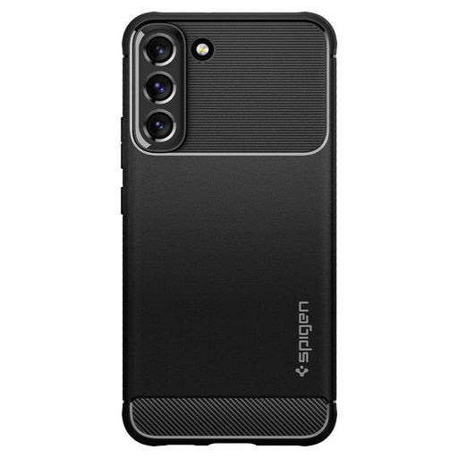 Калъф Spigen Rugged Armor за Samsung Galaxy S22 Matte Black