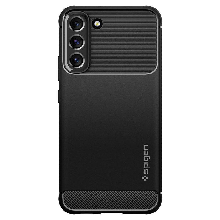 Калъф Spigen Rugged Armor за Samsung Galaxy S22 Matte Black