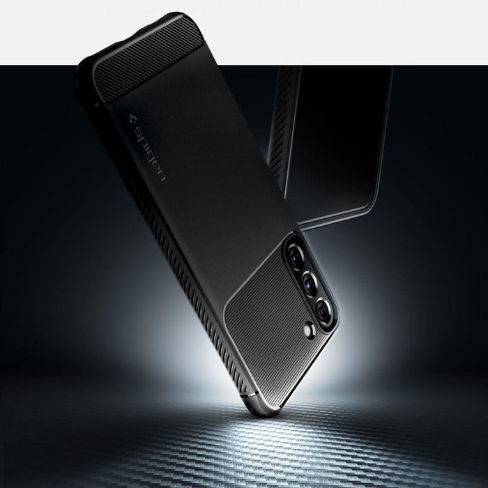 Калъф Spigen Rugged Armor за Samsung Galaxy S22 Matte Black