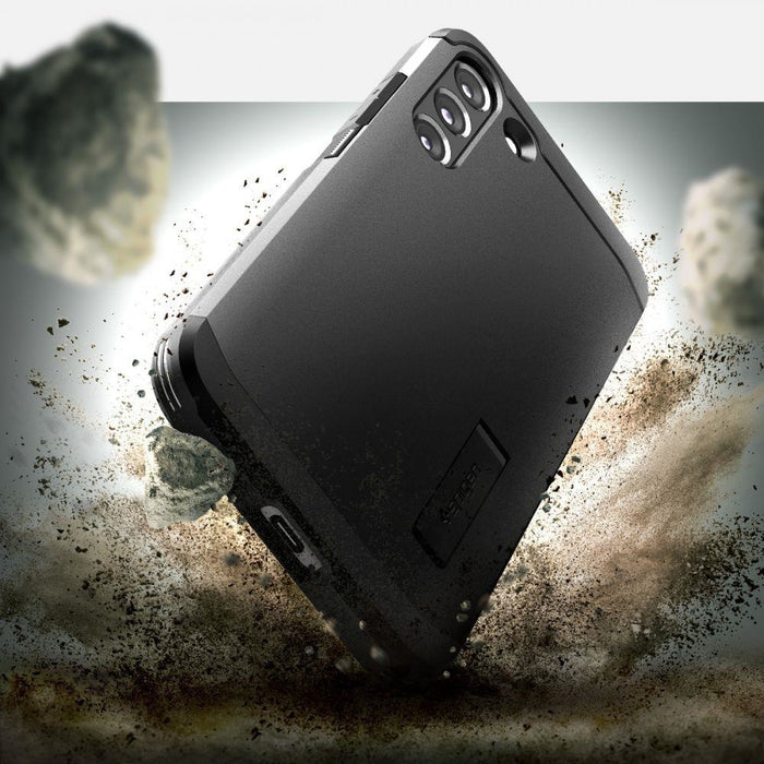 Калъф за Samsung Galaxy S22 Spigen Tough Armor черен