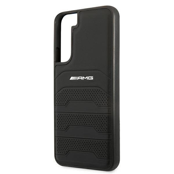 Гръб Mercedes AMG leather за Samsung Galaxy S22 Черен