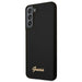 Гръб GUESS Silicone Script за Samsung Galaxy S22 Plus Черен