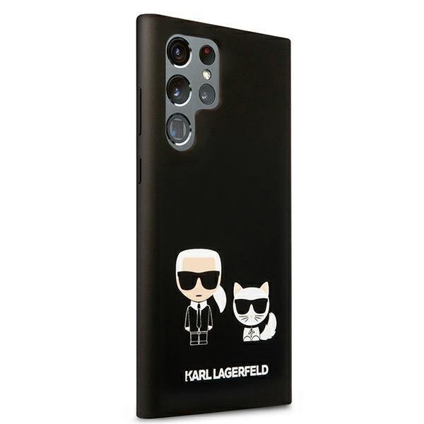 Гръб Karl Lagerfeld Silicone & Choupette Magsafe за