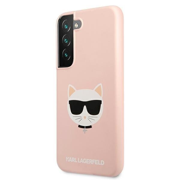 Калъф Karl Lagerfeld KLHCS22MSLCHPI Silicone Choupette