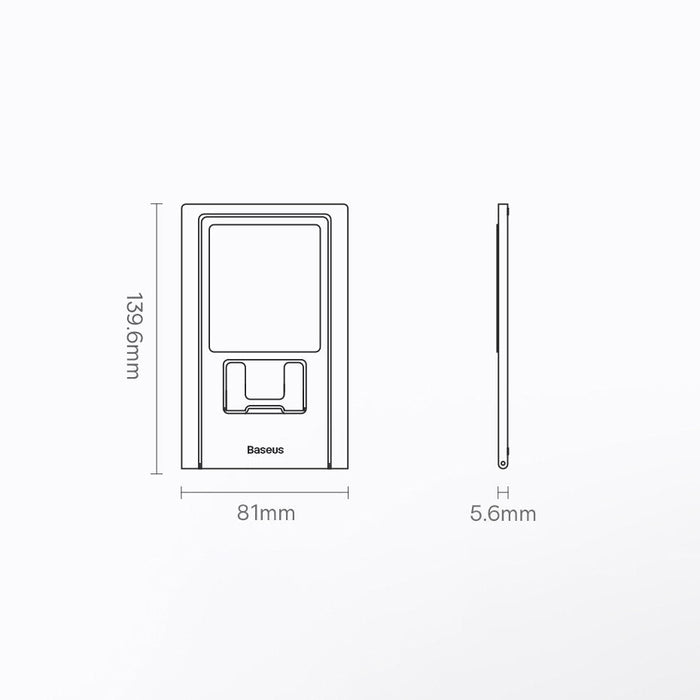 Сгъваема поставка за таблет Baseus бюро Сив