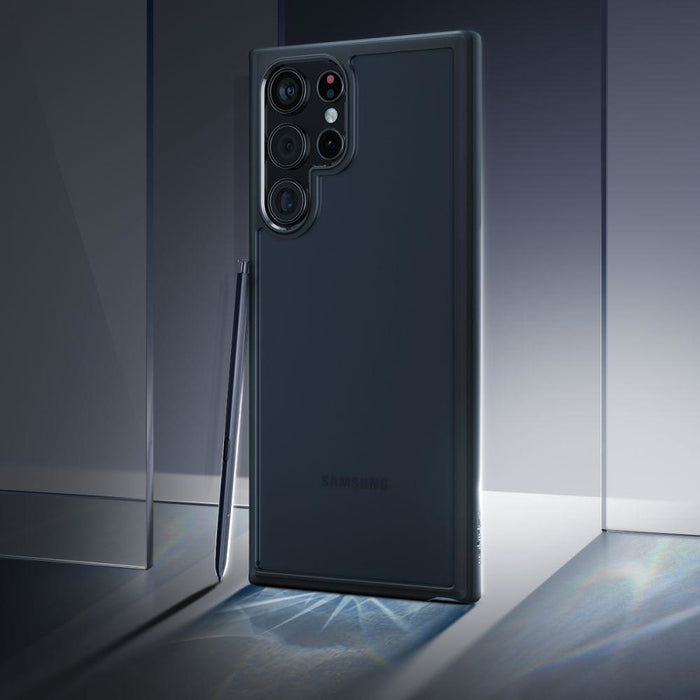 Калъф за Samsung Galaxy S22 Ultra Spigen Hybrid Frost Black