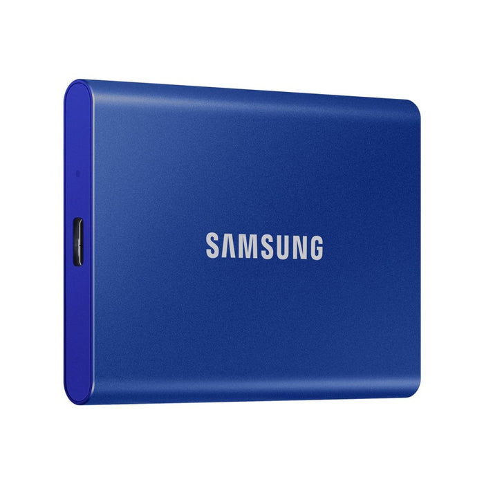 SAMSUNG Portable SSD T7 500GB external USB 3.2 Gen 2 indigo