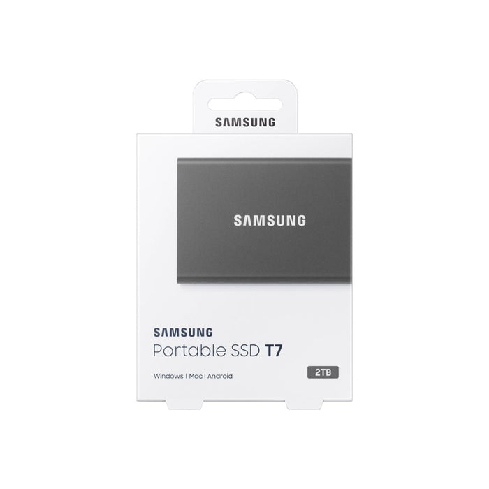 SAMSUNG Portable SSD T7 2TB external USB 3.2 Gen 2 titan