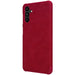 Кожен калъф Nillkin Qin за Samsung Galaxy A13 5G червен