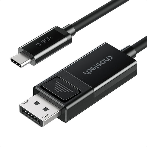 Видео кабел Choetech DisplayPort USB - C 1.8m Черен