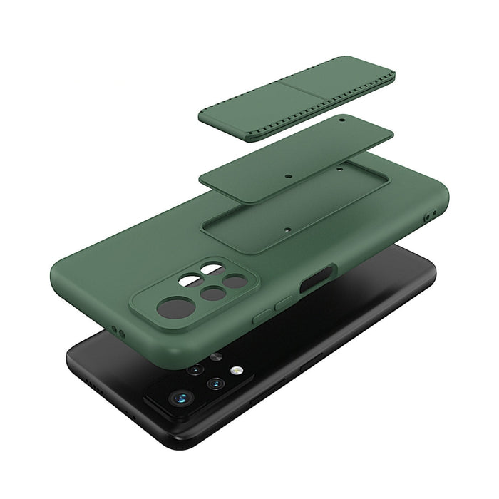 Кейс Wozinsky за Xiaomi Redmi Note 11S / 11 със стойка черен
