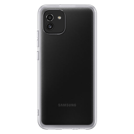 Калъф Samsung Soft Clear Cover за Galaxy A03 Transparent