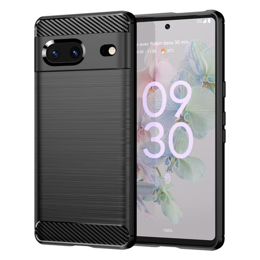 Carbon Case Гъвкав Кейс за Google Pixel 7 black