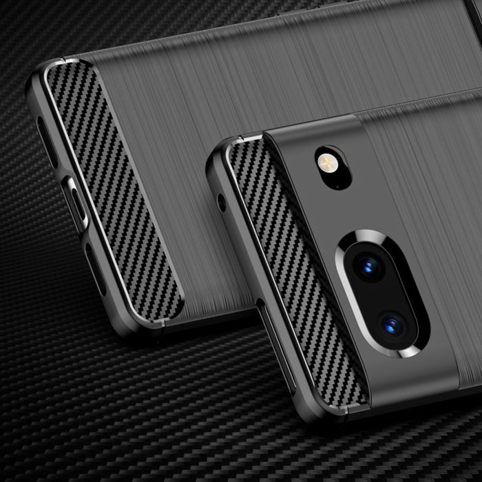 Carbon Case Гъвкав Кейс за Google Pixel 7 black