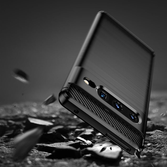 Carbon Case Гъвкав Кейс за Google Pixel 7 Pro black