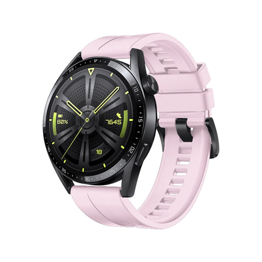 Силиконова каишка Strap One за Huawei Watch GT 3 46 mm розов
