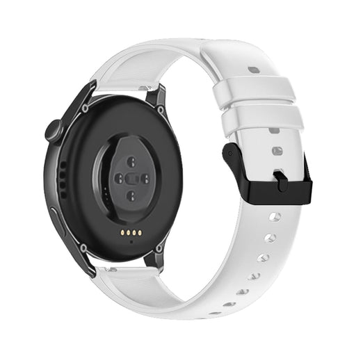 Силиконова каишка Strap One за Huawei Watch GT 3 42 mm бял