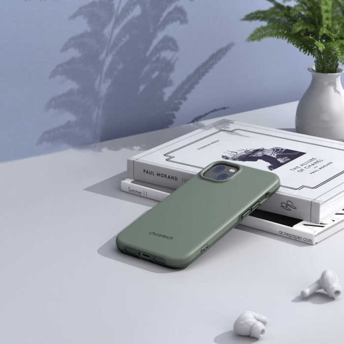 Кейс Choetech MFM Anti-drop за Apple iPhone 13 Мini, MagSafe, Зелен