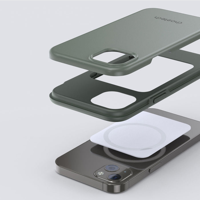 Кейс Choetech MFM Anti-drop за Apple iPhone 13 Мini, MagSafe, Зелен