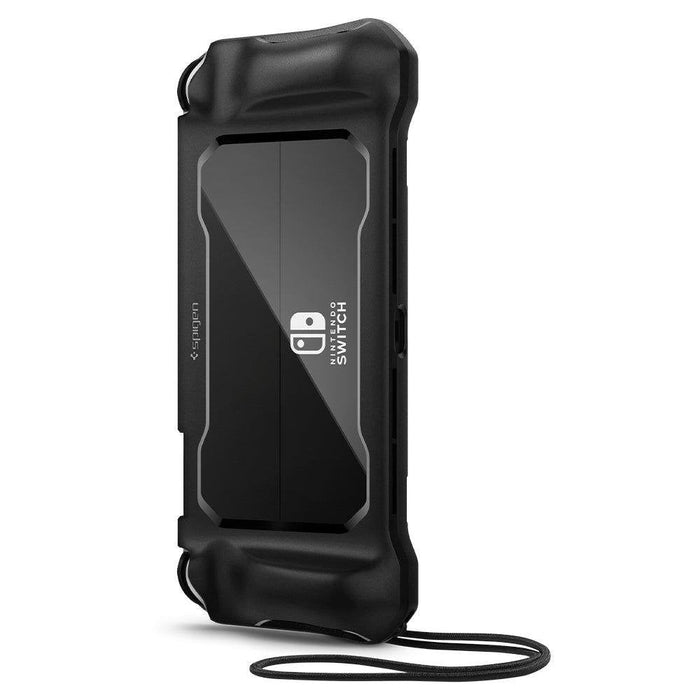 Калъф Spigen Rugged Armor за Nintendo Switch OLed Черен