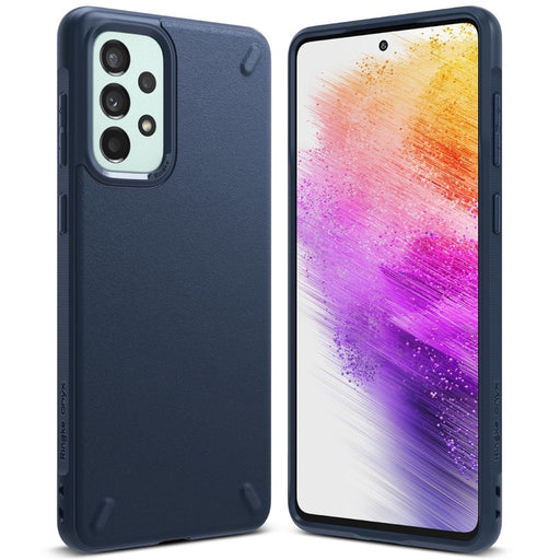 Калъф Ringke Onyx за Samsung Galaxy A73 Navy Blue