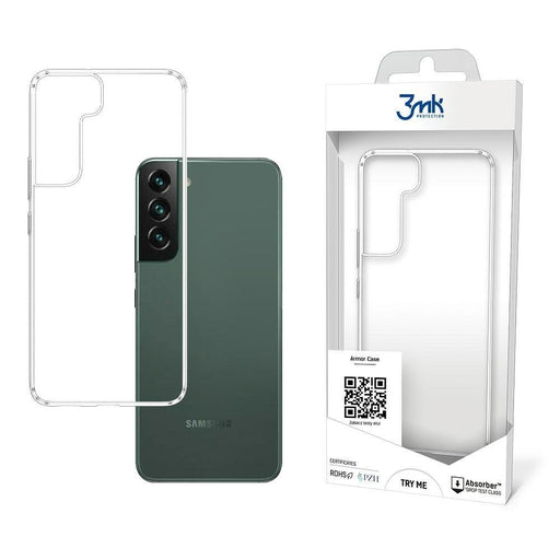 Кейс - гръб 3MK All - Safe AC за Samsung S22 Plus Прозрачен