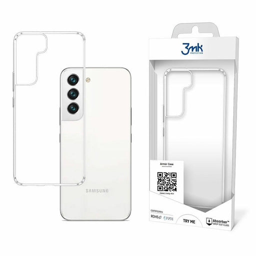 Кейс - гръб 3MK All - Safe AC за Samsung S22 Прозрачен