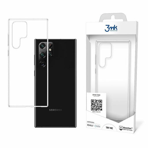 Кейс - гръб 3MK All - Safe AC за Samsung S22 Ultra Прозрачен