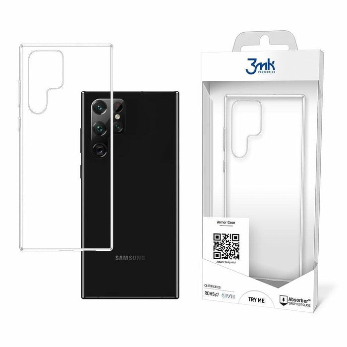 Кейс-гръб 3MK All-Safe AC за Samsung S22 Ultra, Прозрачен