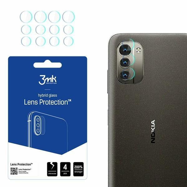 Протектор за камера 3mk за Nokia G11, 4 броя