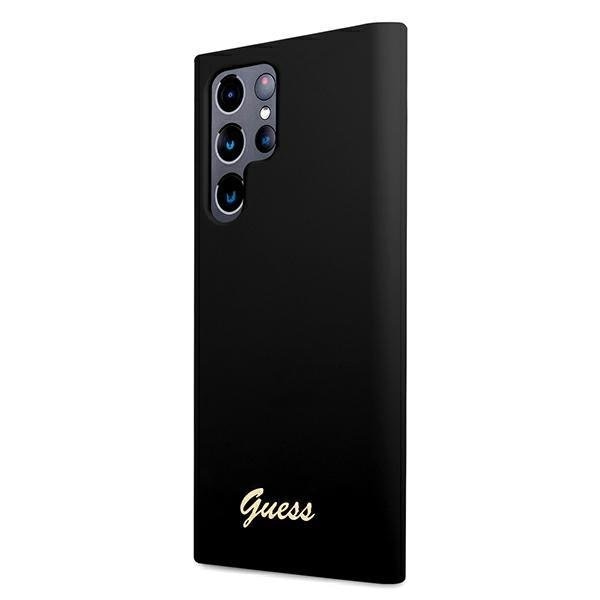 Силиконов кейс Guess Metal Gold Logo за