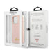 Калъф Guess GUHMP13LLSLMGLP Silicone Script Gold Logo