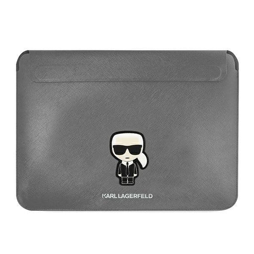 Калъф за лаптоп/таблет до 16’ Karl Lagerfeld Iсonik Сребрист