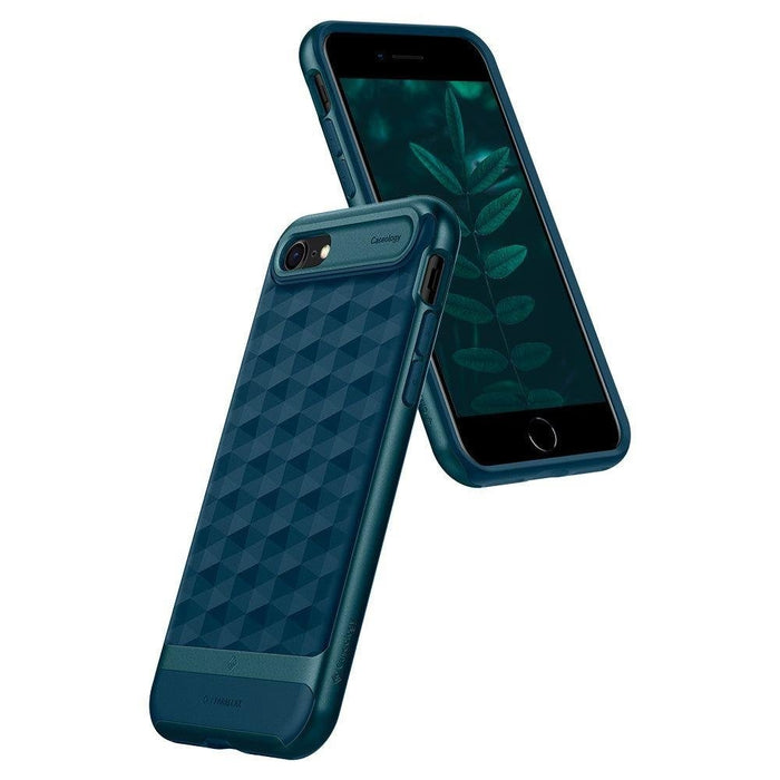 Калъф Spigen Caseology Parallax за iPhone 7 / 8 / SE 2020 / SE 2022, Aqua Green