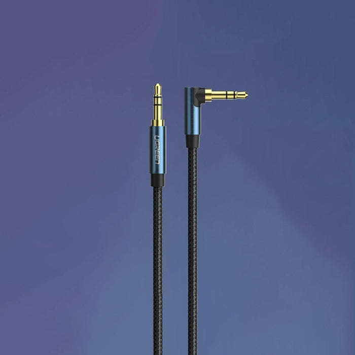 Ugreen аудио кабел 2 x mini jack 3.5mm 0.5m син (AV112)