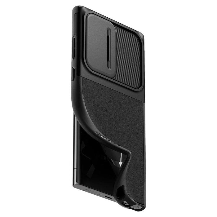 Калъф Spigen Optik Armor за Samsung Galaxy S22 Ultra Black