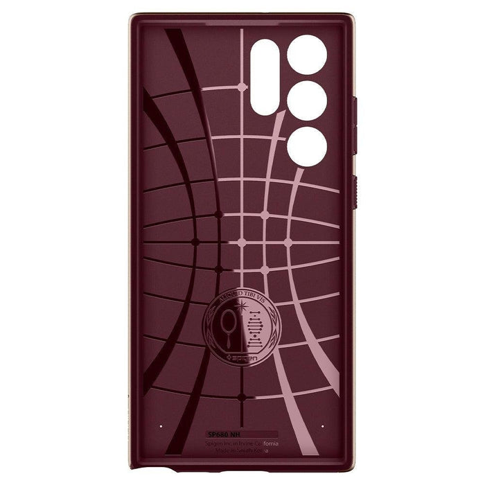 Калъф Spigen Neo Hybrid за Samsung Galaxy S22 Ultra Burgundy