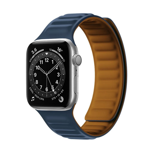 Каишка Magnetic Strap за Apple Watch 7/8 45mm синя
