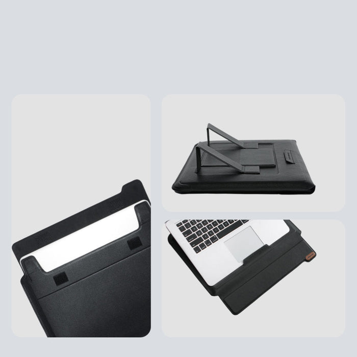 2в1 Чанта със стойка Nillkin за MacBook 14’ сива