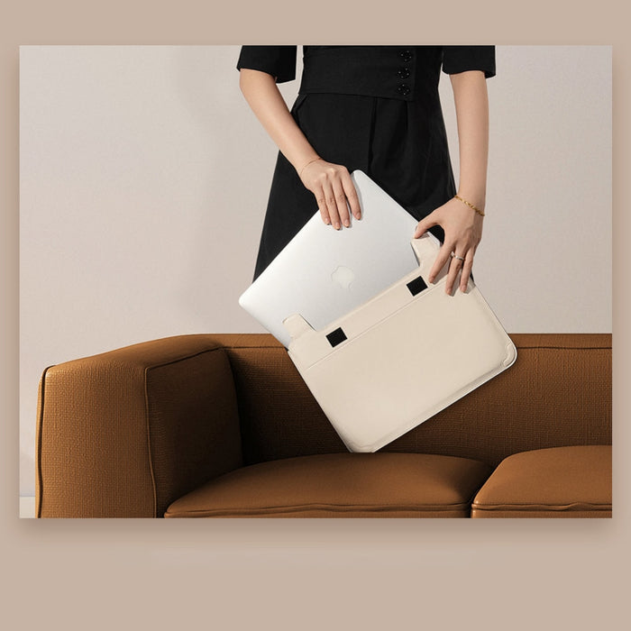 2в1 Чанта със стойка Nillkin за MacBook 14’ черно - бяла