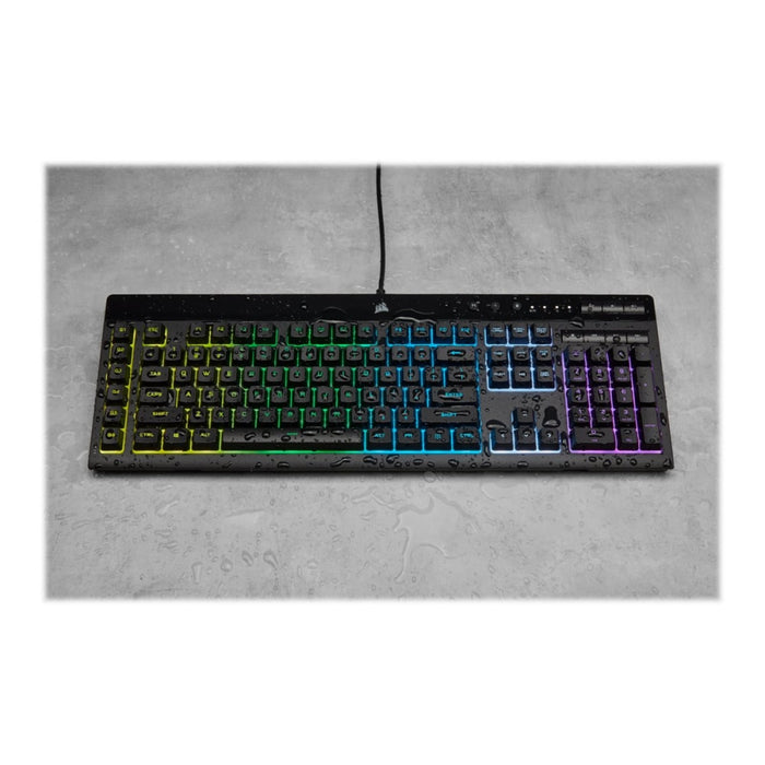 Гейминг клавиатура CORSAIR K55 PRO RGB 1.82m IP42