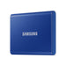 SAMSUNG Portable SSD T7 500GB external USB 3.2 Gen 2 indigo