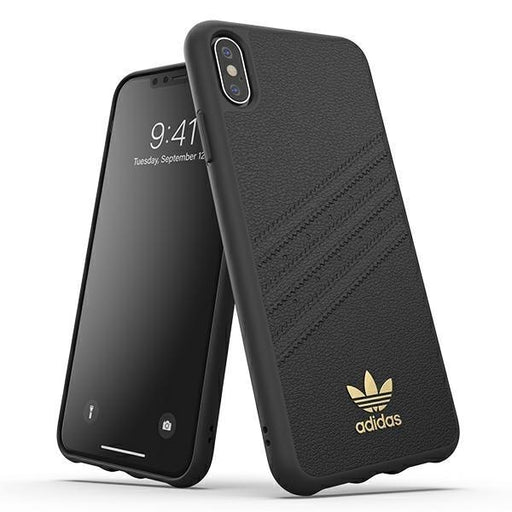 Кейс Adidas Molded PU за iPhone XS Max Черен