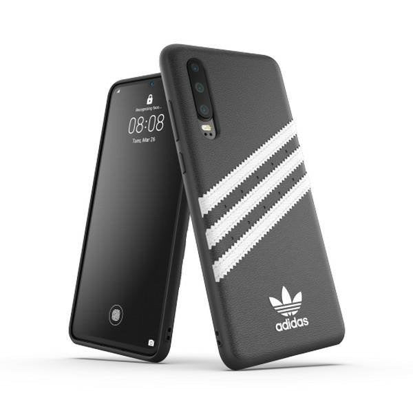 Кейс Adidas Molded PU за Huawei P30, Черен