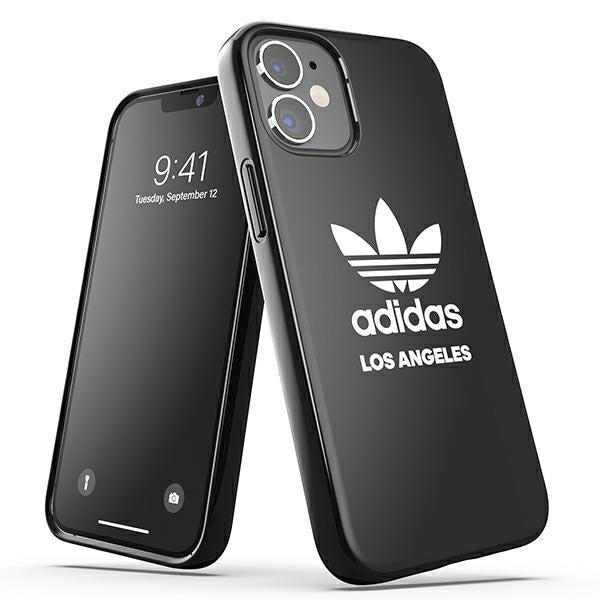 Кейс Adidas SnapCase Los Angeles за Apple iPhone 12 mini, Черен
